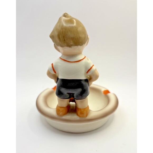 Goebel Ashtray Boy With Ball Has TMK1 and TMK2 Marks - Picture 6 of 15